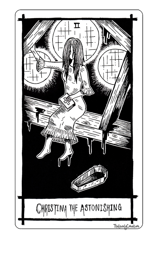 Nick Cave inspired tarot cards